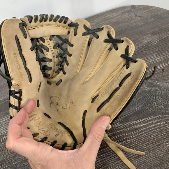 Rawlings GG Elite Pro 11.5” GGE115MTC Pro Design Baseball Glove - RHT - Picture 7 of 8